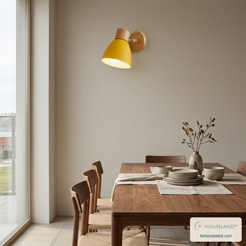 which colors look best against warm greige walls, styled in a neutral-toned dining area