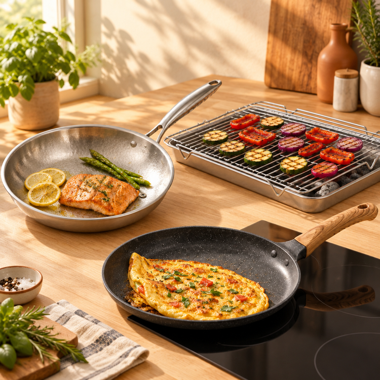 Pots and Pans, Including Nonstick Frying Pans