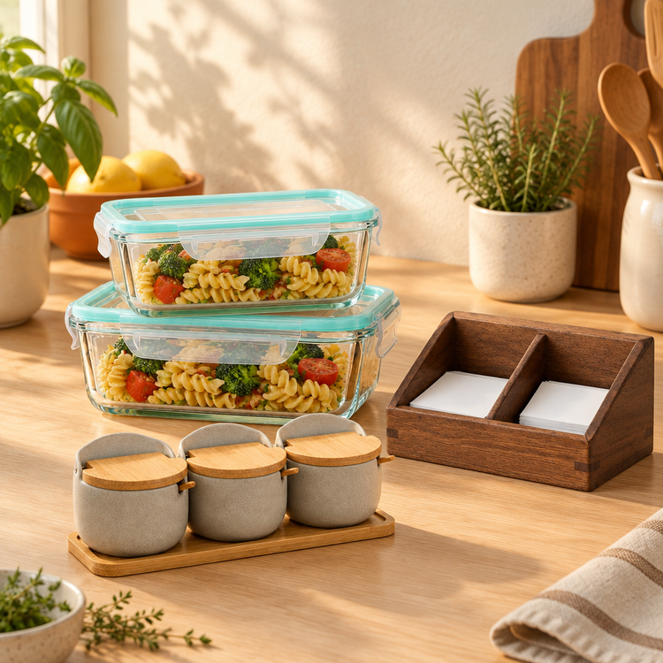 Kitchen Storage and Organization & Airtight Food Storage Containers