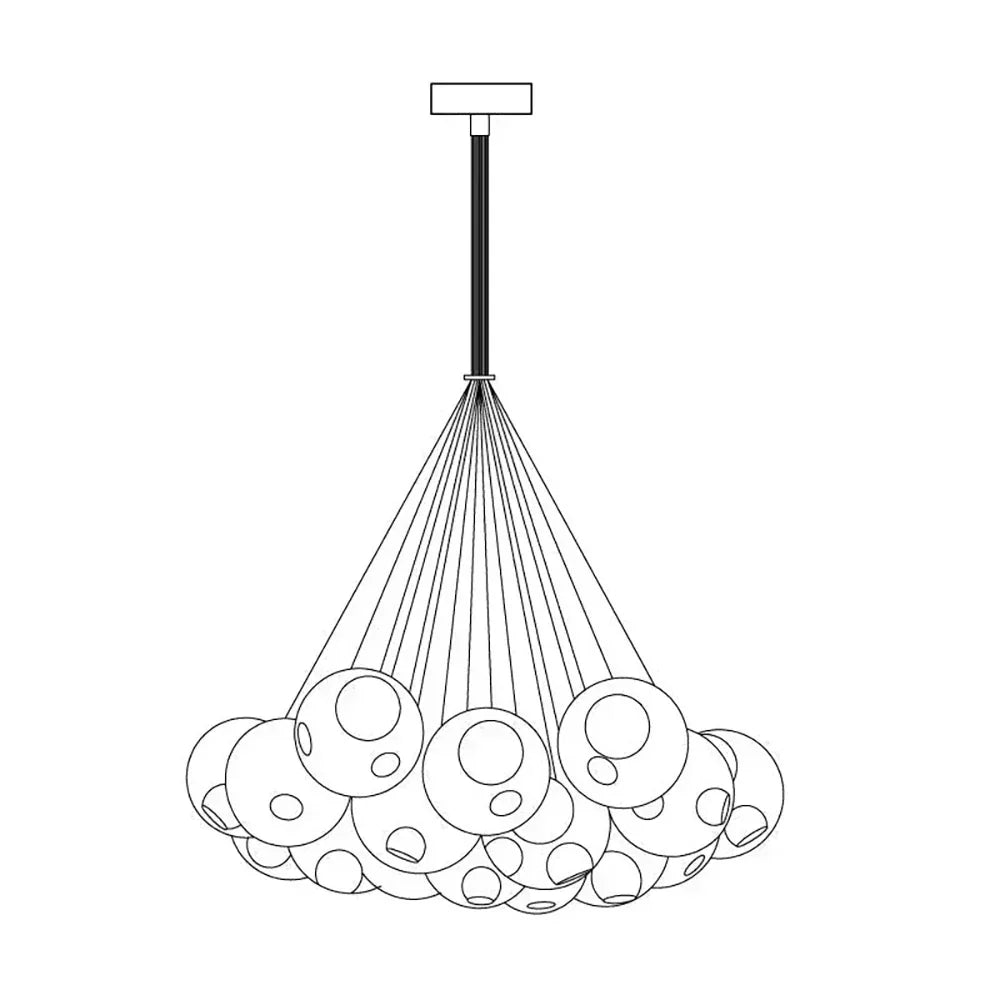 Selene Aria Chandelier — view 69