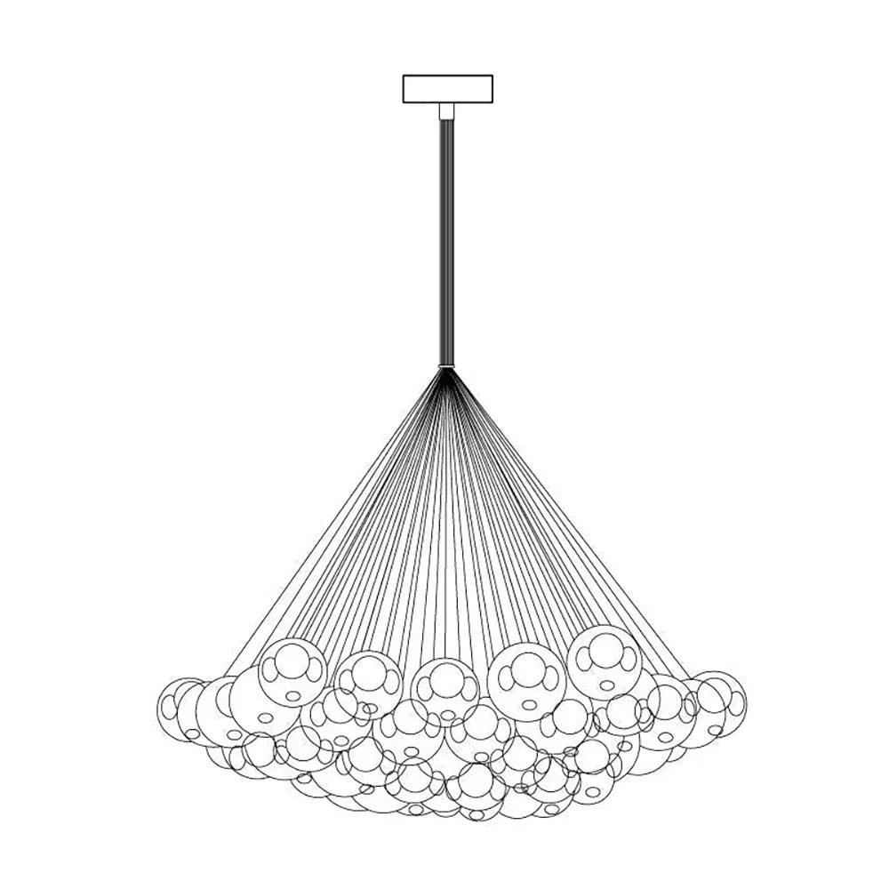 Selene Aria Chandelier — view 73