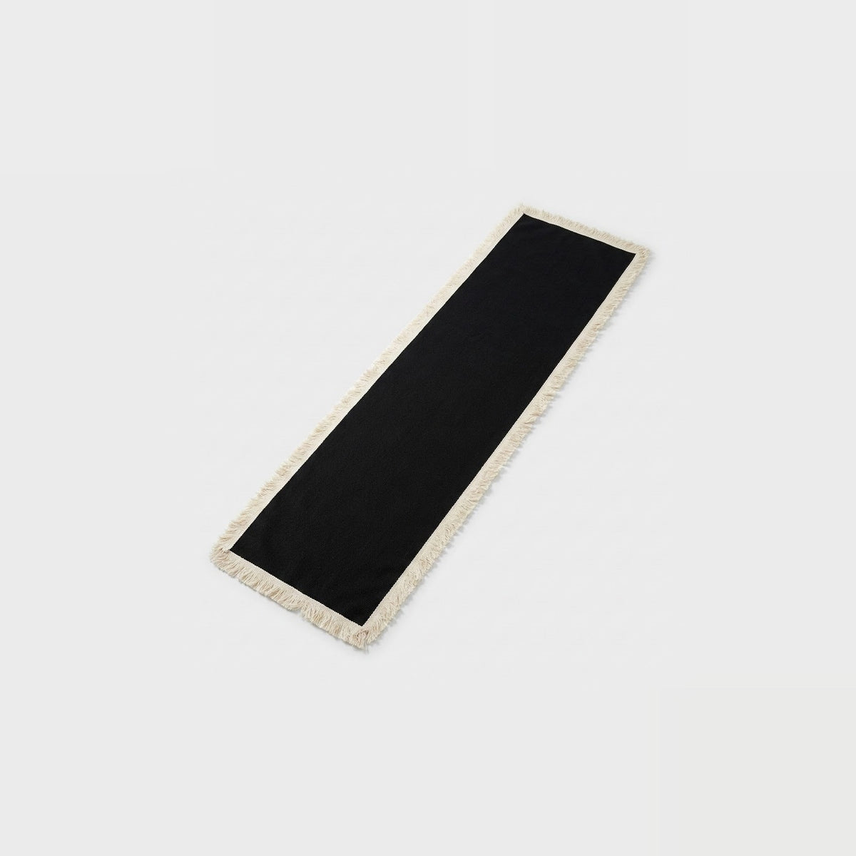 Black antenna on a white background