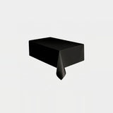 A black rectangular planter with a tiered design, shown on a plain white background.