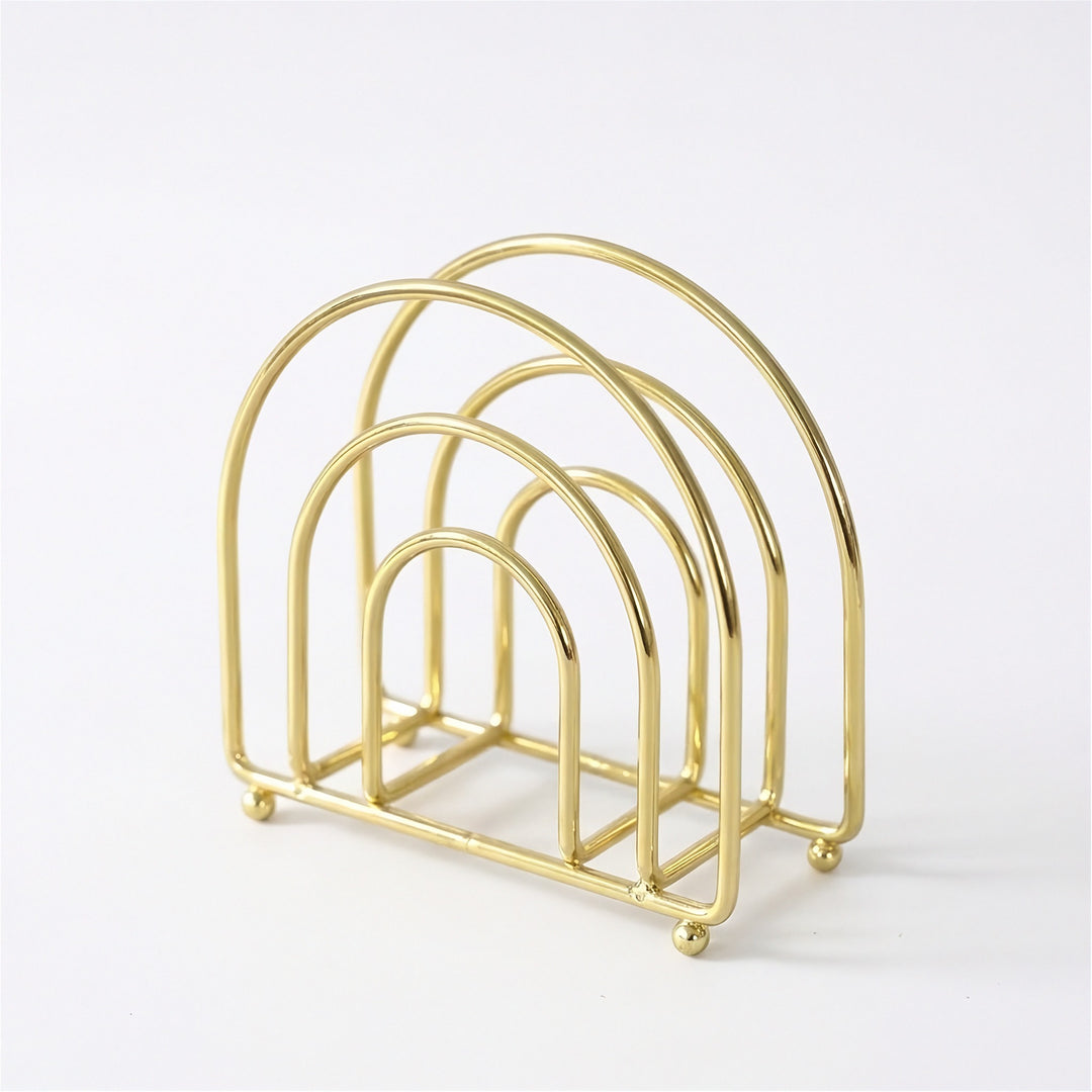 Napkin Serviette Holder, Stainless Steel Napkin Holder for Dining Tables, Indoor and Outdoor Use