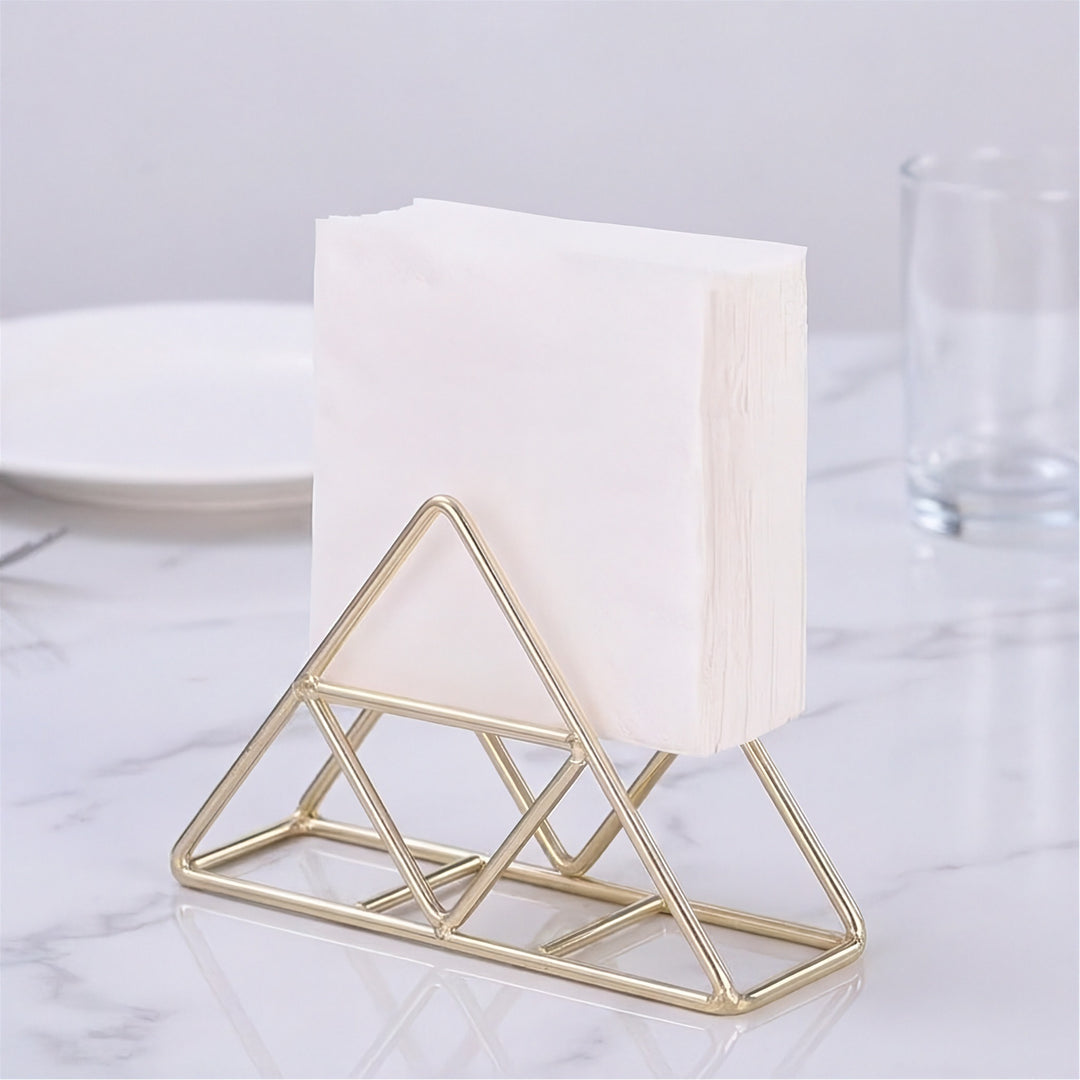 Napkin Serviette Holder, Stainless Steel Napkin Holder for Dining Tables, Indoor and Outdoor Use