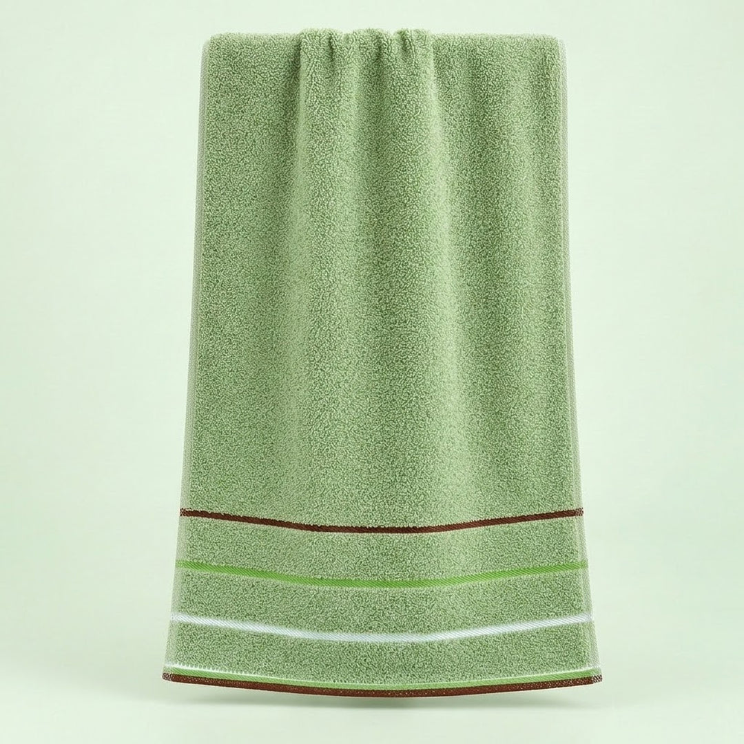 Soft Bath Towel, Absorbent Polyester-Cotton Terry Bath and Hand Towels in 35 x 75 cm or 70 x 140 cm
