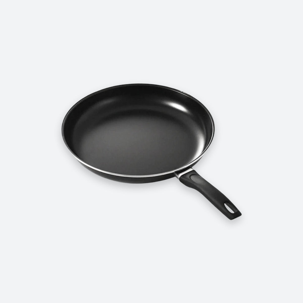 Nonstick Frying Pan, Metal with Flat Bottom for Gas and Induction Cookers, 20, 25 or 30 cm