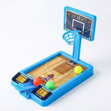 Basketball Shooting Game with Mini Basketball Hoop, Plastic Indoor Toy, 18 × 12 cm, 1 Piece in Random Color