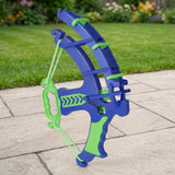 Foam Ball Shooter, Bow Blaster Toy with Soft EVA Foam Balls and Target Cans for Indoor and Outdoor Play