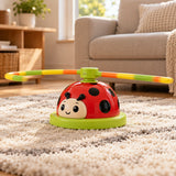 Ladybug Activity Toy Set adds an indoor movement game to a bright, quiet living room play area.