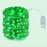 LED String Lights, Flexible Copper Wire Fairy Lights with Battery or USB Power, 1–20 m for Bedrooms and Weddings