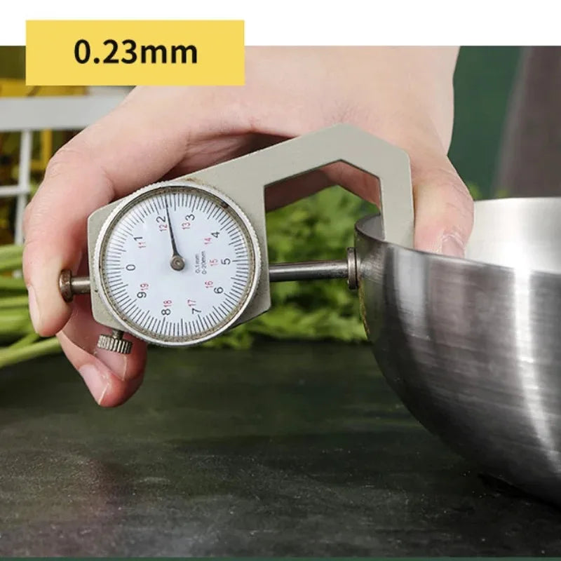Stainless Steel Honeycomb Frying Pan, Uncoated 304