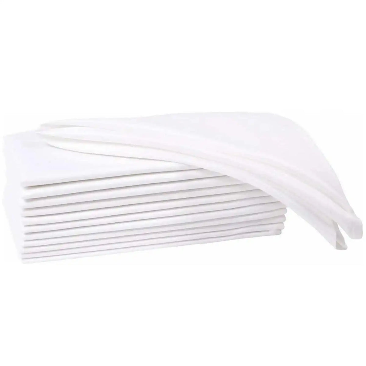 Cloth Dinner Napkins, 100% Linen, White Cloth Napkins or Natural, Set of 6, 28 × 28 or 40 × 40 cm