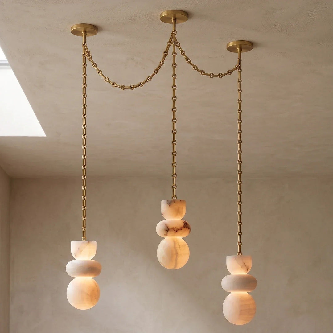 Serena Vale Alabaster Chandelier — view 63