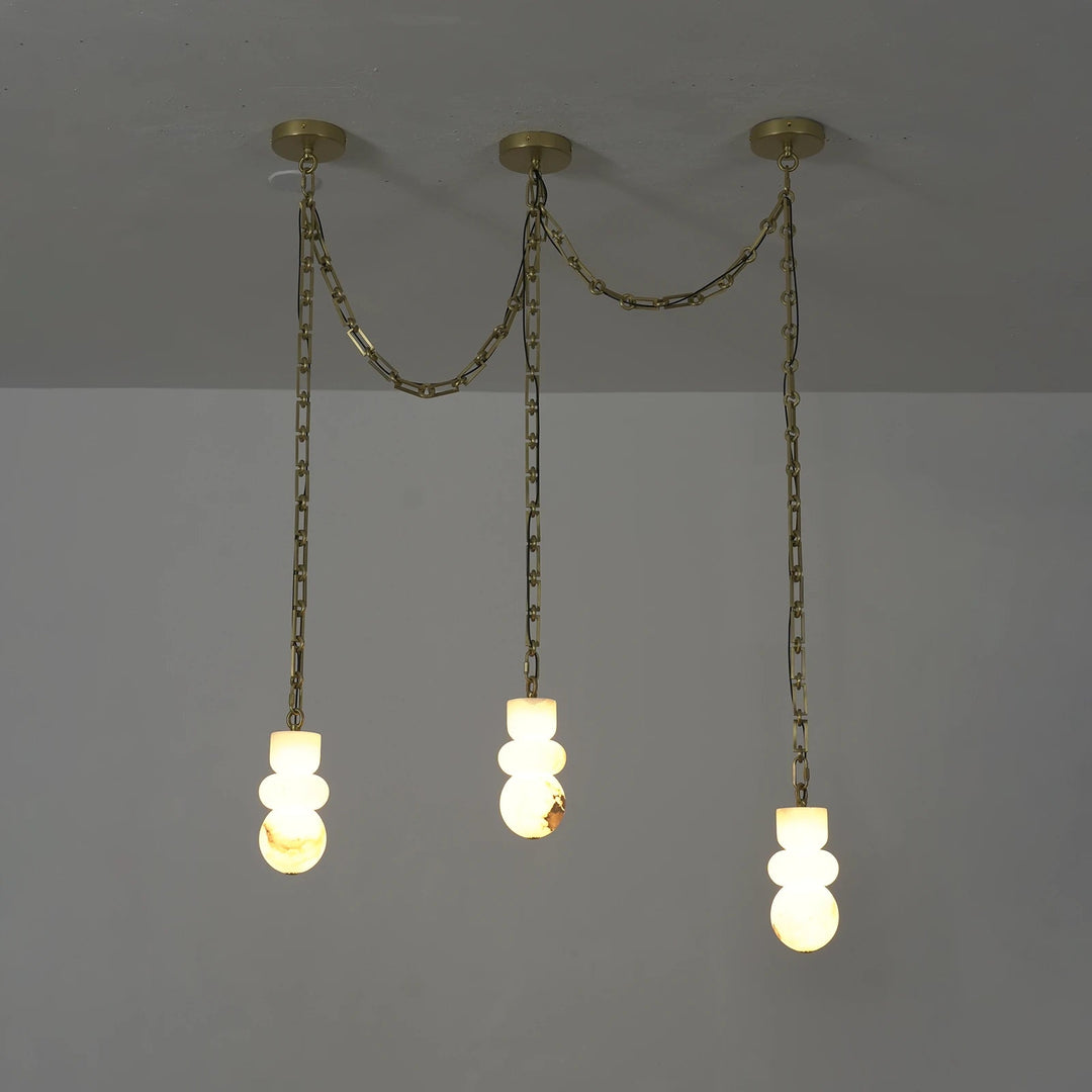 Serena Vale Alabaster Chandelier — view 64