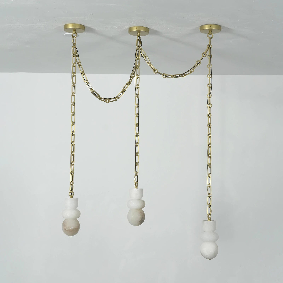 Serena Vale Alabaster Chandelier — view 66
