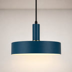 Nordic E27 Metal Pendant Light - Style 4 - Dark Blue variant