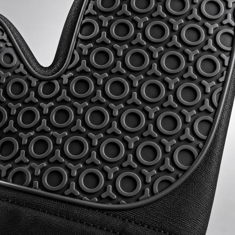 Non-Slip Silicone Oven Mitt Waterproof Heat Resistant Kitchen Gloves Long Cotton Bbq Oven Gloves for Barbecue Cooking Baking