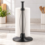 Countertop Paper Towel Holder, Stainless Steel Paper Towel Holder with One-Handed Ratchet and Non-Slip Base product image 2