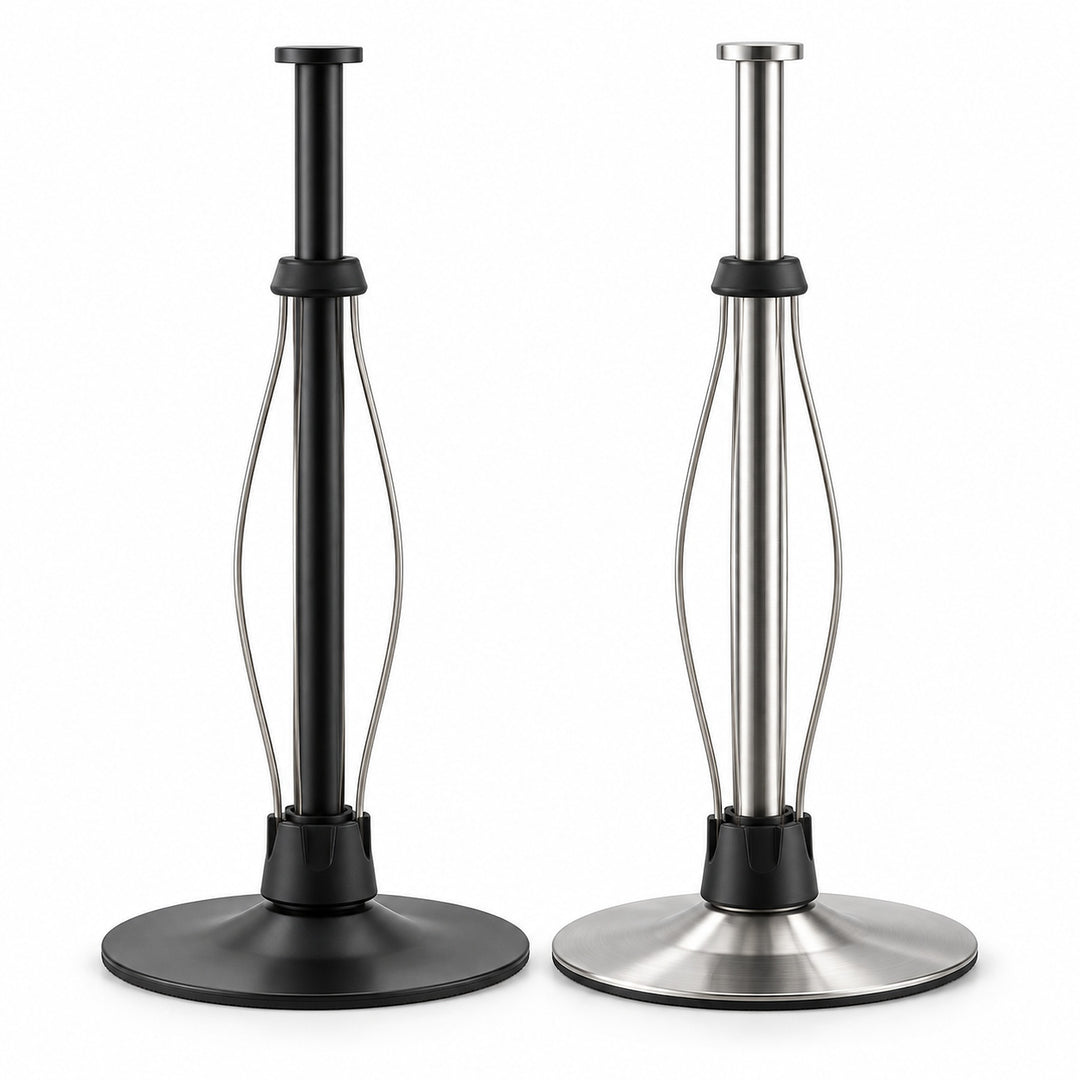 Countertop Paper Towel Holder, Stainless Steel Paper Towel Holder with One-Handed Ratchet and Non-Slip Base product image 3