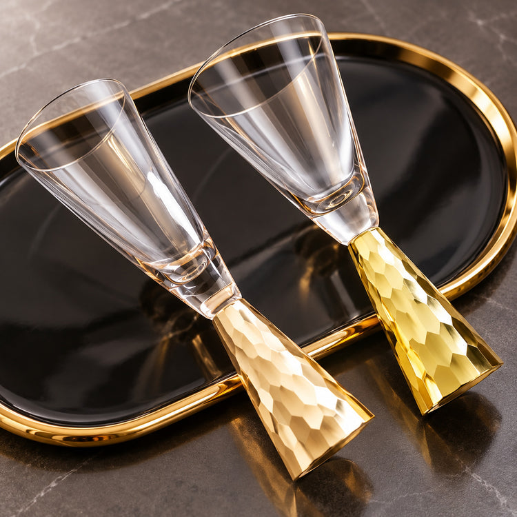 Wine Glass Cups Set Luxuly  Metal Bottom Diamond Red Wine Crystal Party Cup Home Restaurant Cocktail Champagne Drinkware product image 4