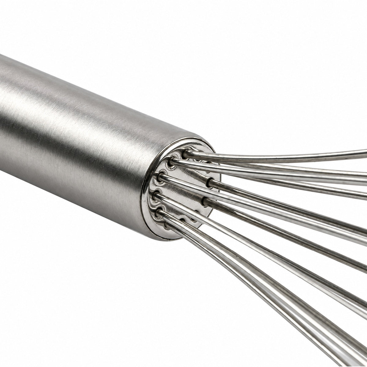 Steel wires attached to the cylindrical handle end plate.