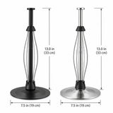 Countertop Paper Towel Holder, Stainless Steel Paper Towel Holder with One-Handed Ratchet and Non-Slip Base product image 6