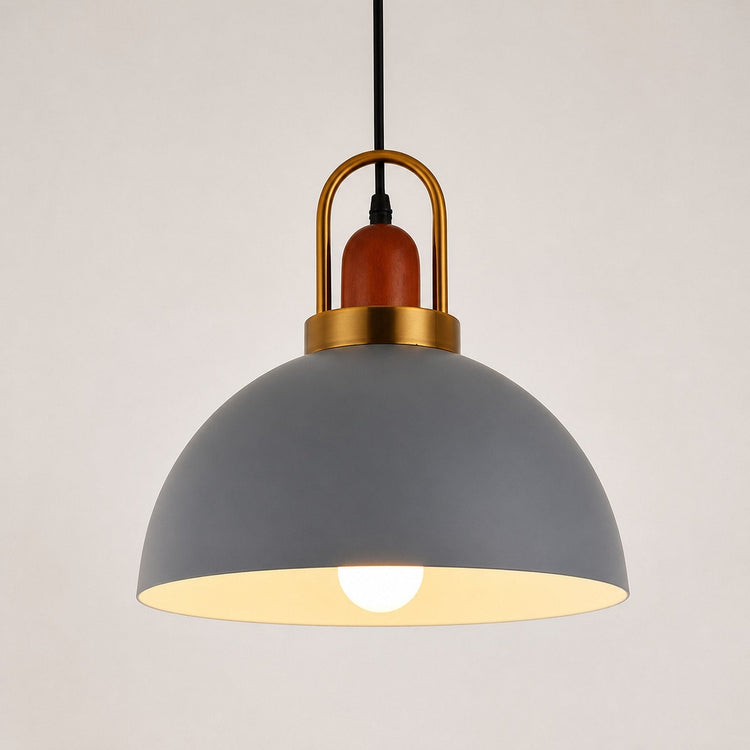 Nordic E27 Metal Pendant Light - Style 1 - Gray variant