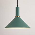 Nordic E27 Metal Pendant Light - Style 2 - Green variant