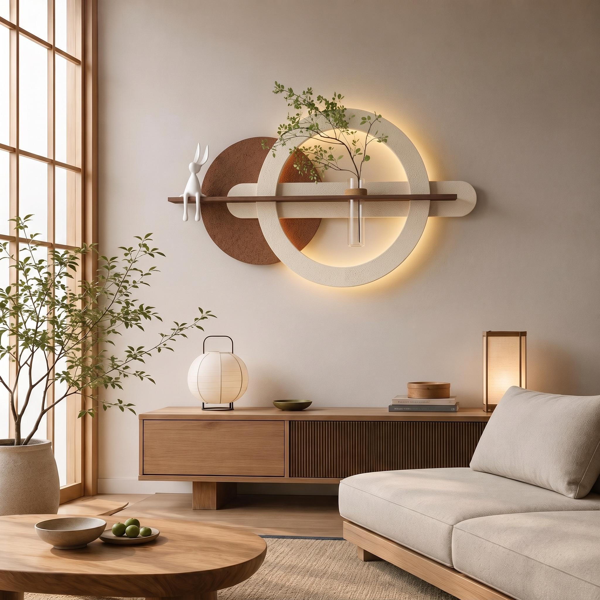 Japandi Wall Art, Wabi Sabi Wall Decor