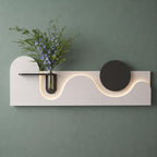 Wabi Sabi Wall Art, Japandi LED Wall Decor