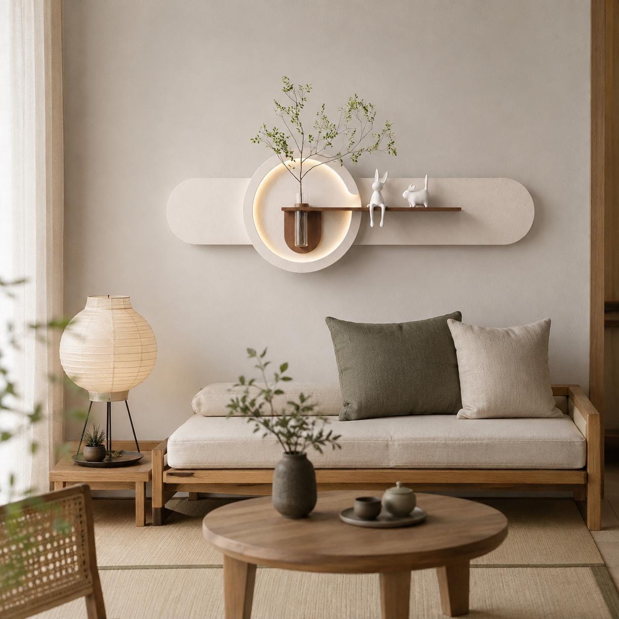 Japandi Wall Decor, Wabi Sabi Wall Art