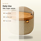 Salt Cellar daily use infographic