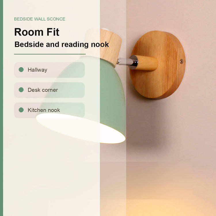 Bedside Wall Sconce room fit infographic