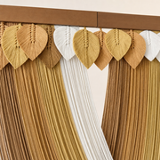 Close view of the cord and knotwork on the Gradient Macrame Wall Hanging, 7 Designs and 3 Sizes