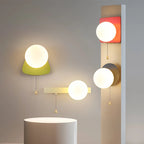 Globe pull chain wall sconce - supplier photo 01: hero collage 4 designs lit