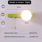 Globe pull chain wall sconce - supplier photo 30: scene?