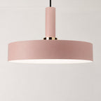 Nordic E27 Metal Pendant Light - Style 4 - Pink variant