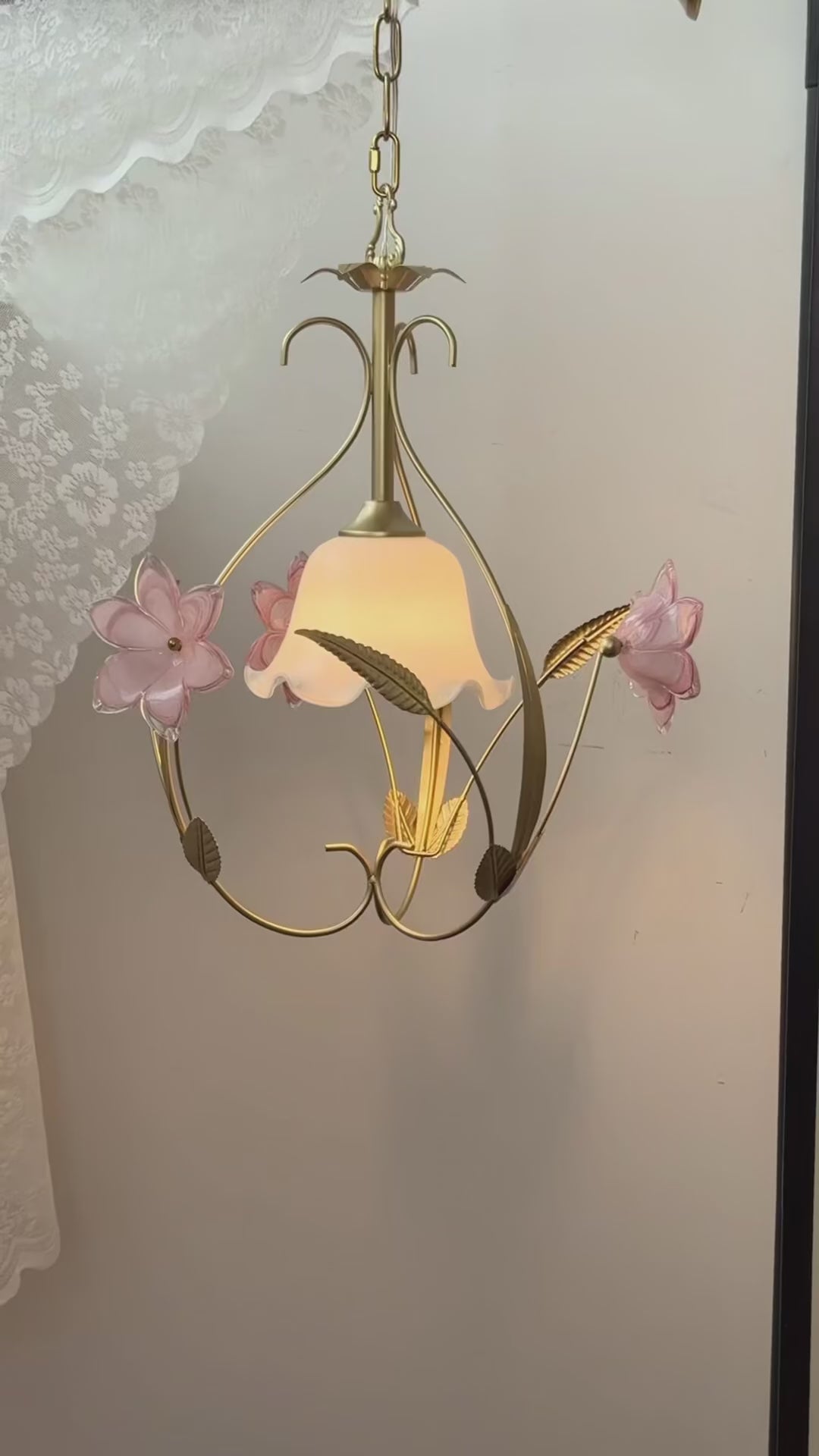 Flora Belle Murano Style Pendant - product video