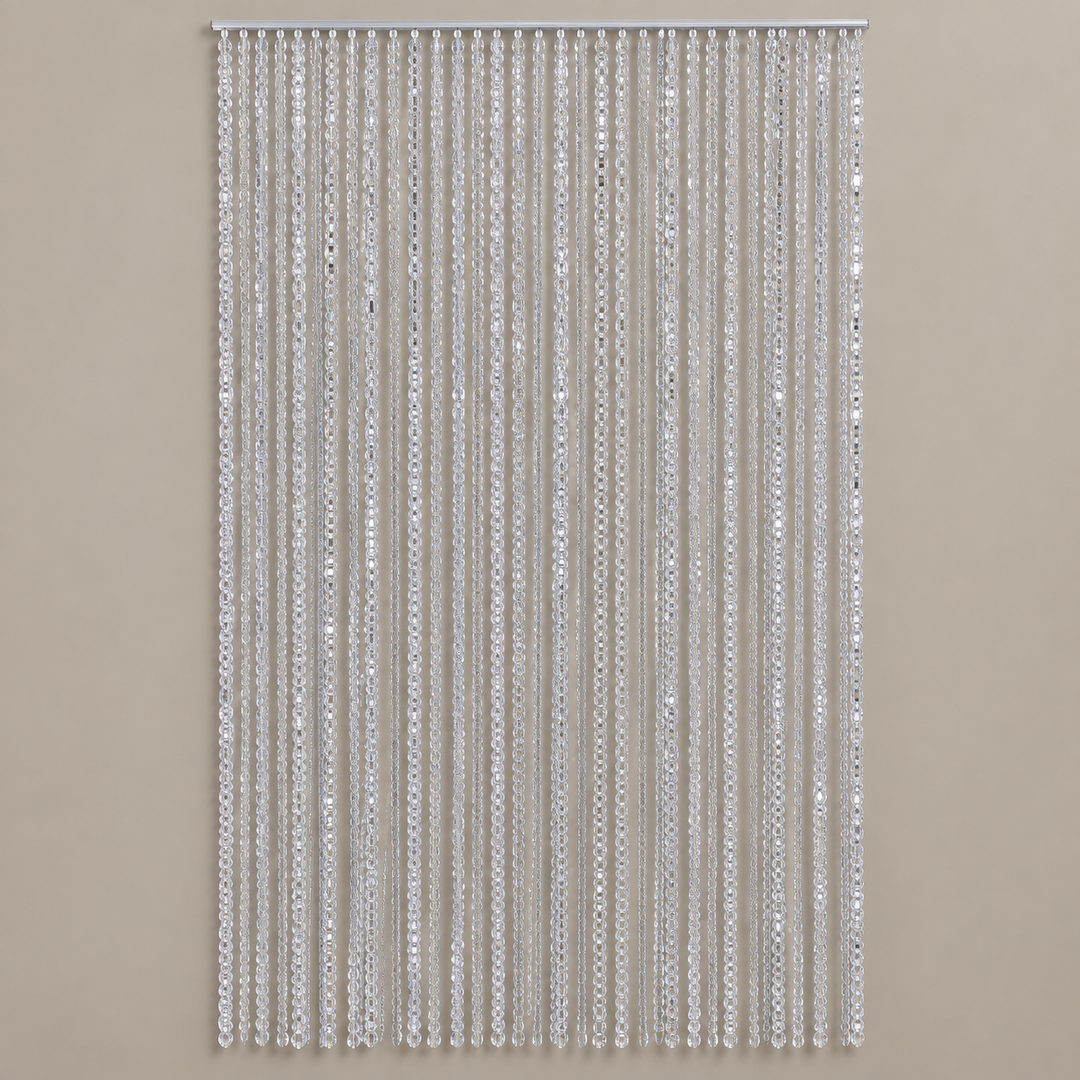 Supplier composite, blue curtain in a room with color insets