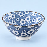 One White Blossoms blue-and-white porcelain tea cup, 70 ml.
