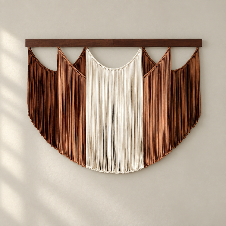 A-02 terracotta scalloped, 5 swag shapes across 16 colorways