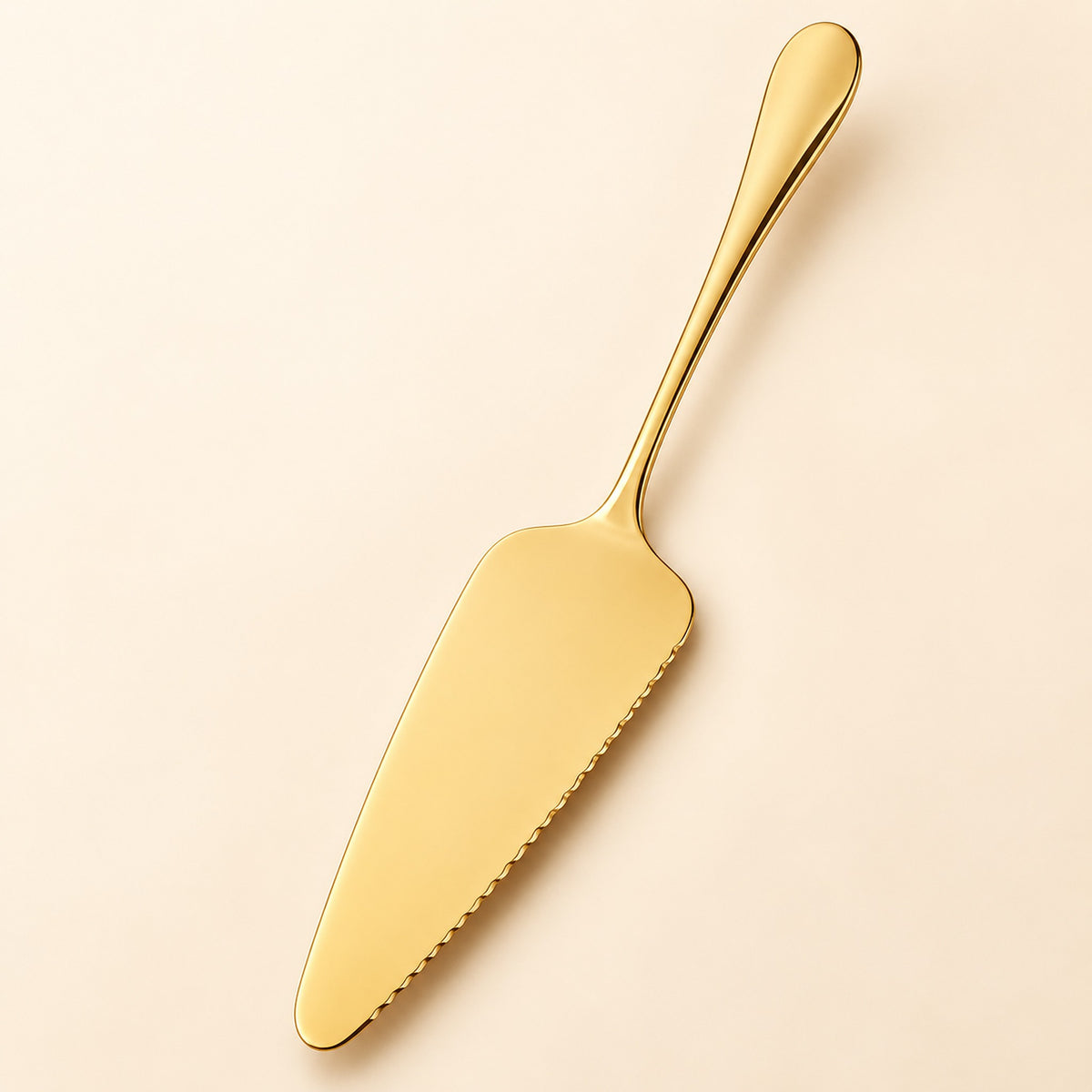 Gold Western Dinnerware Stainless Steel Cake Shovel Serving Fork Spoon Restaurant Public Colander Spoon Salad Fork Tableware - 1Pc Cake Spatula variant studio