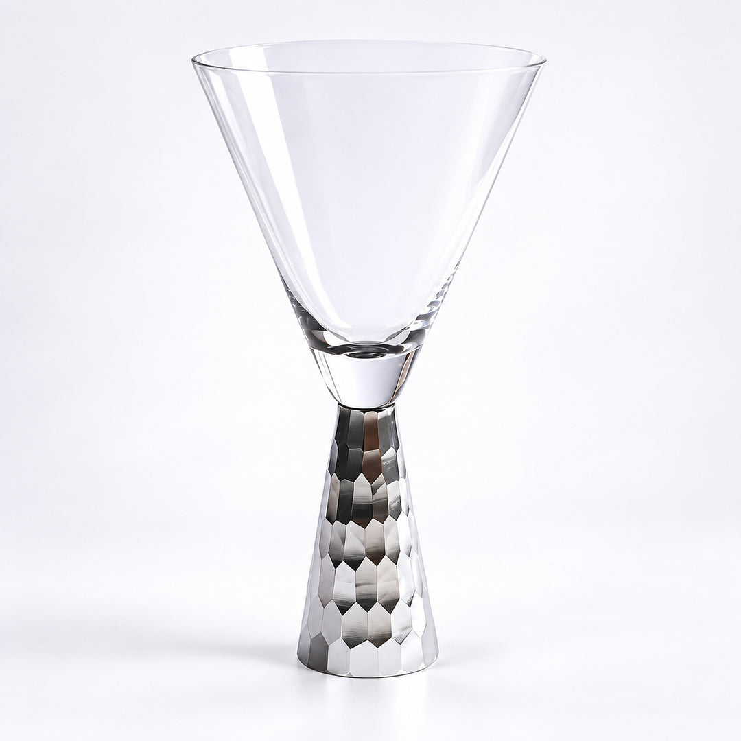 Wine Glass Cups Set Luxuly  Metal Bottom Diamond Red Wine Crystal Party Cup Home Restaurant Cocktail Champagne Drinkware - 11 / 201-300ml variant studio