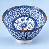 One Peony Medallion blue-and-white porcelain tea cup, 70 ml.