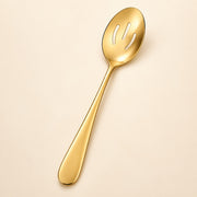 Gold Western Dinnerware Stainless Steel Cake Shovel Serving Fork Spoon Restaurant Public Colander Spoon Salad Fork Tableware - 1Pc Colander Spoon variant studio
