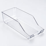 Refrigerator Organizer Bins, Clear Pantry Bins in PET Plastic, Fruit Containers for Fridge - Clear Soda Can Organizer variant studio