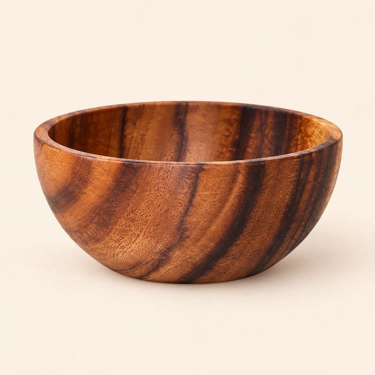 16 X 7 Cm Acacia Wood Bowl variant studio image