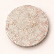 A silver metallic disc brake rotor with a slotted and scalloped outer edge, shown on a plain white background.