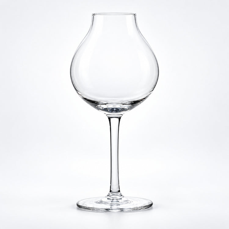 Empty 245 ml tulip cocktail glass.
